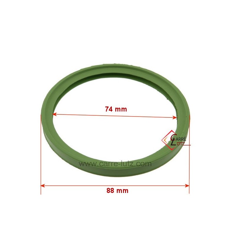 Joint silicone VITON pour tuyau de poele à pellets diamètre 80 mm