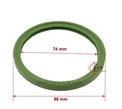 Joint silicone VITON pour tuyau de poele à pellets diamètre 80 mm