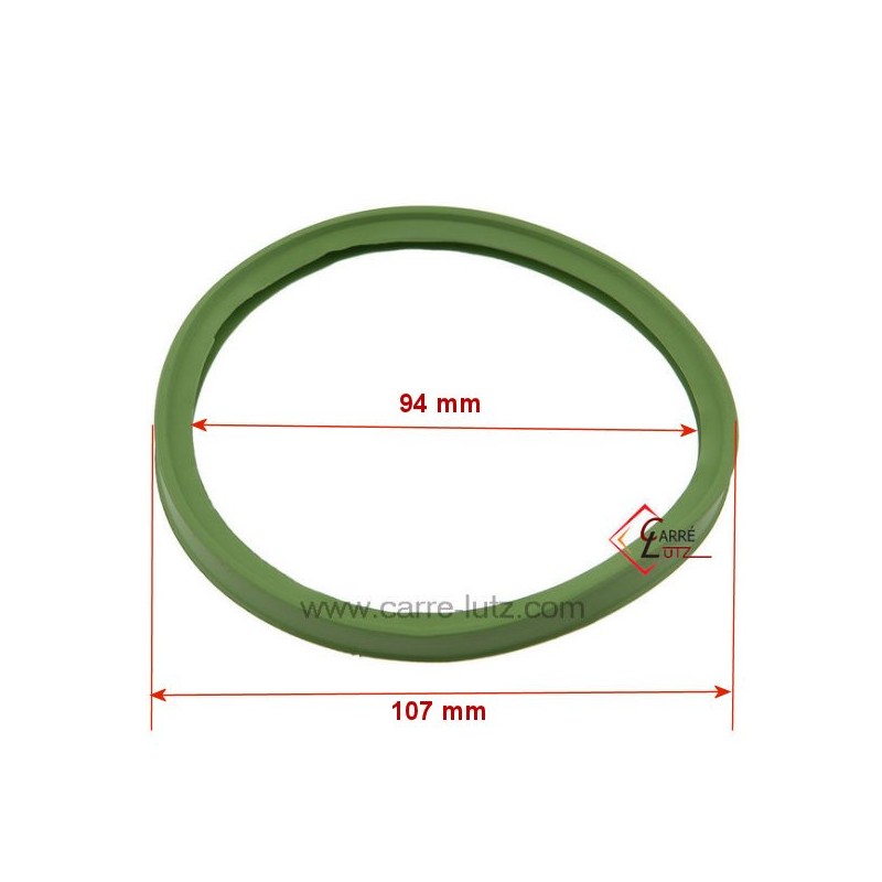 Joint silicone VITON pour tuyau de poele à pellets diamètre 100 mm