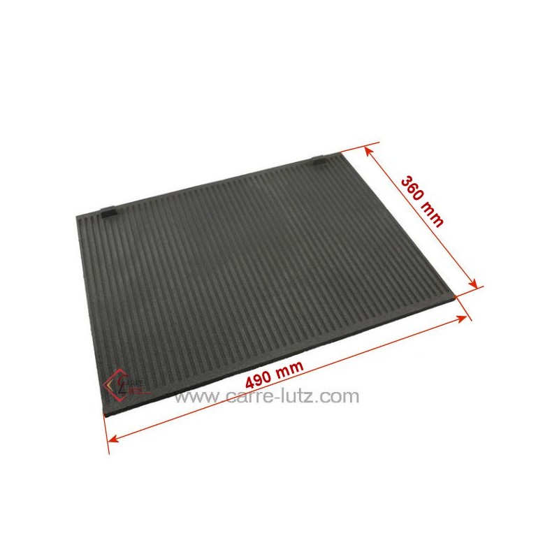 702078  F670671B - Taque décorée de foyer de poêle Invicta Oxana 100,60 €