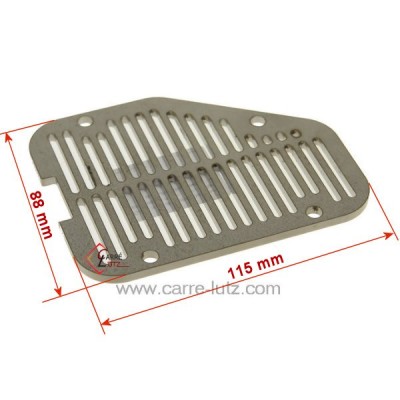 704405  662319 - Grille inox de pot bruleur ou creuset de foyer compatible avec poêle à granulés Edilkamin 31,70 €