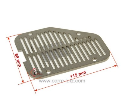 704405 662319 - Grille inox de pot bruleur ou creuset de foyer pour poele a granulé Edilkamin 31,70 €