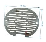 704406  392300 - Grille inox de pot bruleur ou creuset de foyer pour poele a granulé Edilkamin 47,30 €