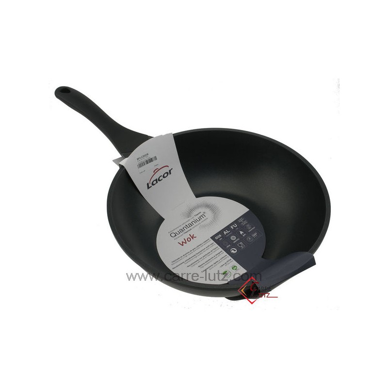 25238 - Poele wok diametre 28cm Quantanium Lacor 