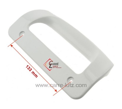 531253  2425193196 - Poignée blanche de réfrigérateur A.Martin Electrolux  5,30 €