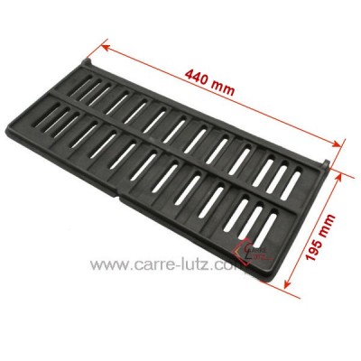 704003  10766PB - Grille de décendrage de pôele à bois Supra 44,00 €