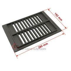 704004  04165PB - Grille de décendrage de pôele à bois Supra 38,40 €