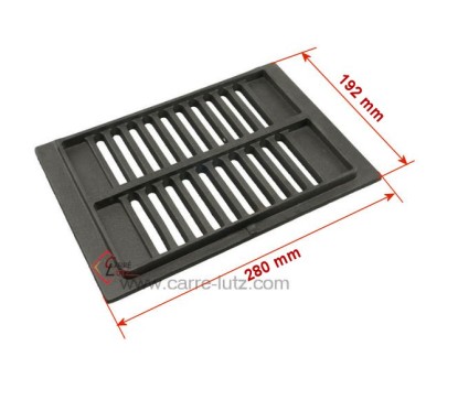 04165PB - Grille de décendrage de pôele à bois Supra