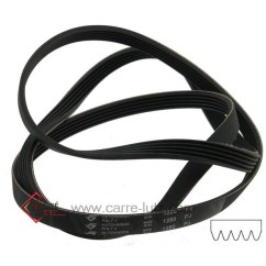 72690010  1280 J5 - Courroie plate de lave linge Electrolux 1323531101 18,30 €