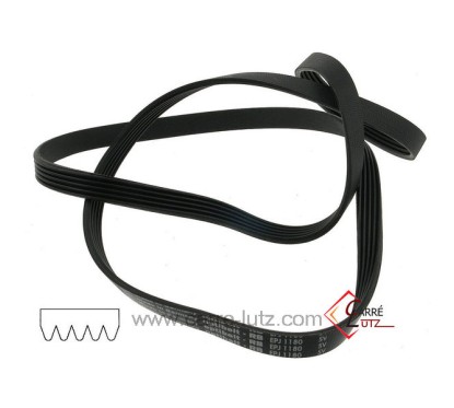 72690011   1180 J5 MAEL - Courroie plate de lave linge Fagor Brandt 55x4178 4,70 €