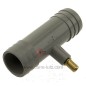 Raccord 20x20 mm anti-syphon pour tuyau de vidange 