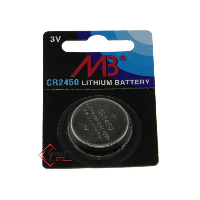 piles bouton Lithium CR2450 3V piles bouton Lithium CR2450 3V