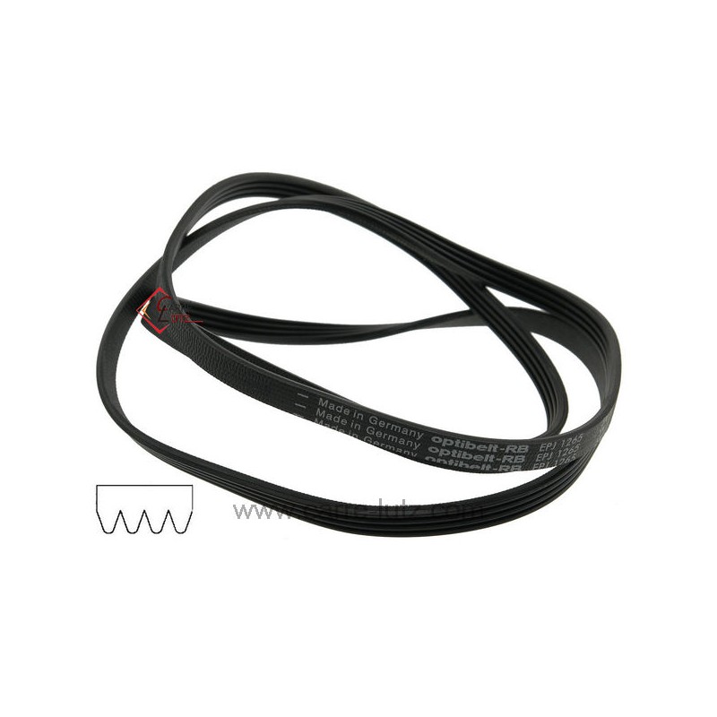 72690014  1265 J4 EL - Courroie plate de lave linge Ariston Indesit C00059560 8,00 €