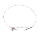 123015  00670743 - Collier de fixation de joint de hublot de lave linge Bosch Siemens  10,20 €