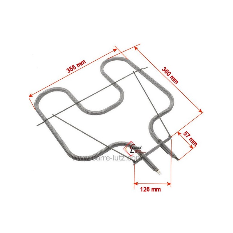 20390036 262679 - Résistance de sole 1100W de four Gorenje 23,60 € 20390036 262679 - Résistance de sole 1100W de four Gorenje 23,60 €