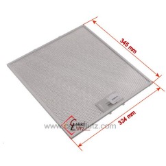 70190029  Filtre à graisse métal de hotte aspirante 26,70 €