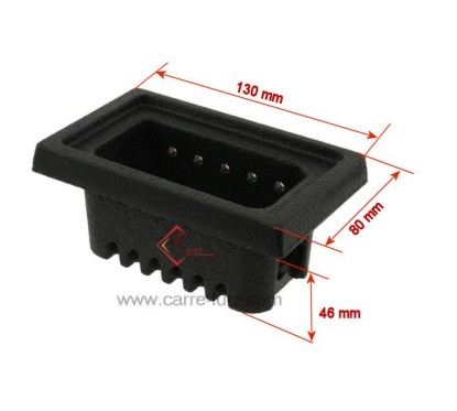 95131800 - Pot bruleur ou creuset de foyer pour poêle à granulés 9-11kW Eva Calor 