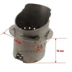 704409  901548600 - Pot bruleur ou creuset de foyer pour poêle à granulés Eva Calor 901548600 64,60 €