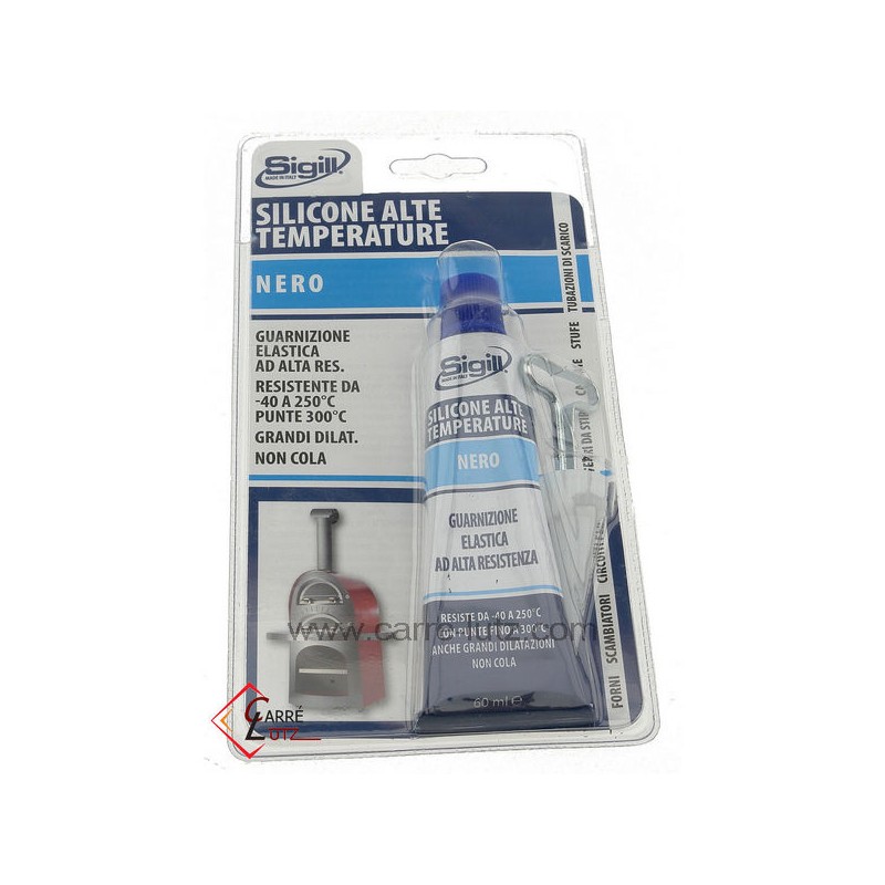 550012  Silicone haute température noir 60 ml 5,20 €