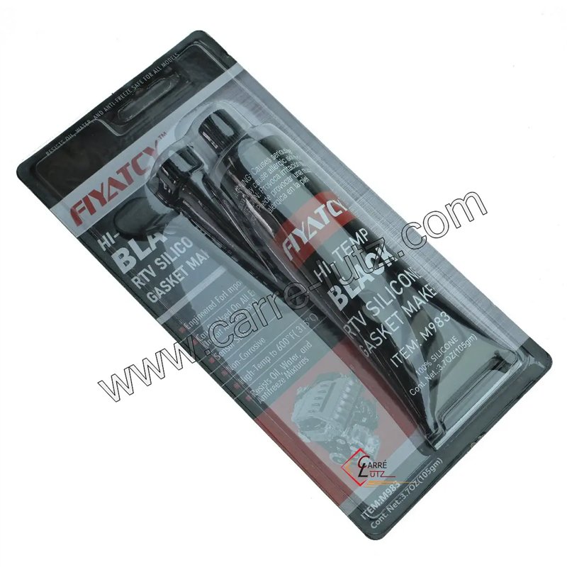 Silicone haute température noir 60 ml