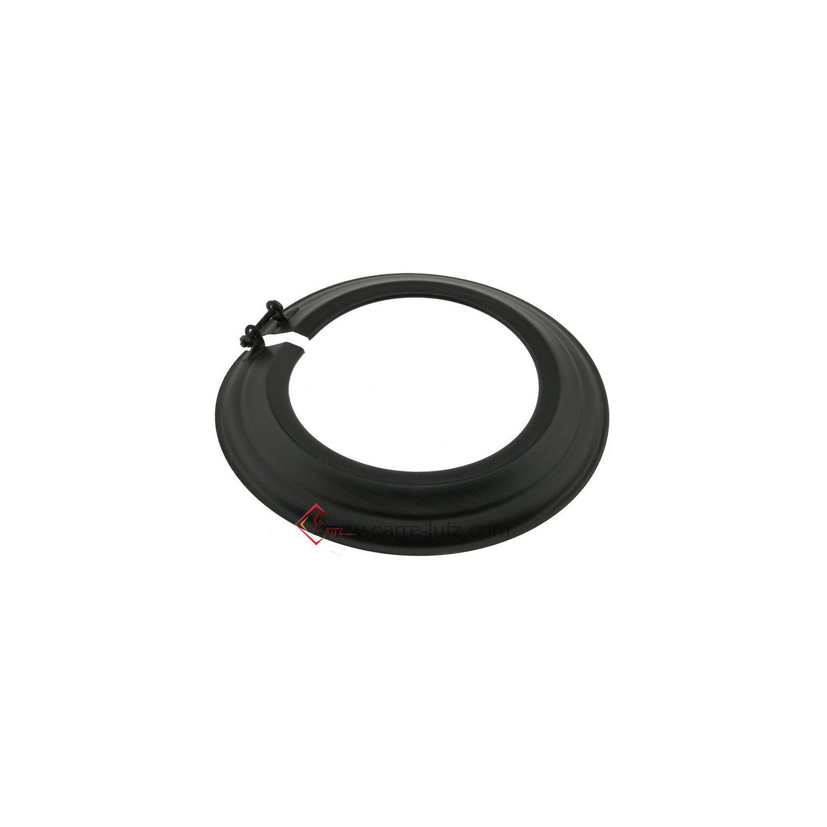 70590620  Rosace émaillé noir mat diamètre 111 mm 19,50 €