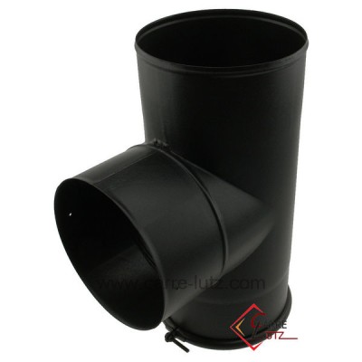 70590629  Té à tampon émaillé noir mat diamètre 125 mm 57,30 €