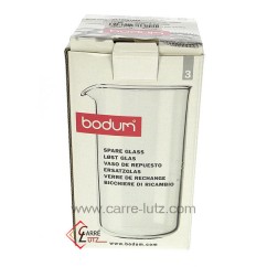 CL10031024  Verre de rechange Bodum 8 tasses 17,30 €