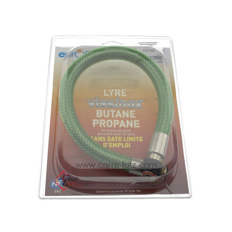 Lyre inox butane propane 45cm