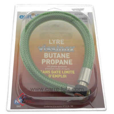 737030  Lyre inox butane propane 45cm 39,60 €