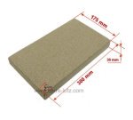 70290026  Plaque arrière 295 x 175 mm de foyer Dovre 770CB 57,90 €