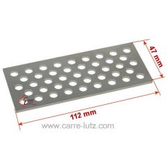 704412  Grille inox de pot bruleur ou creuset de foyer pour poele a granulé Evacalor 9,10 €