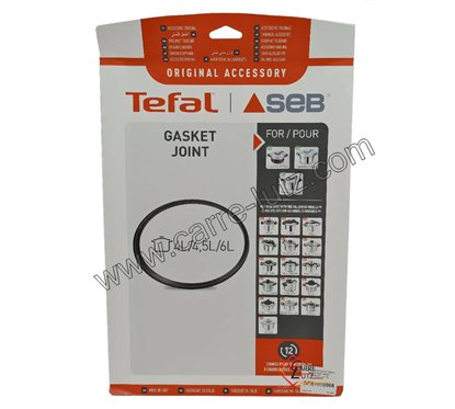 SEB1010008  X1010008 - Joint d'autocuiseur Clipso MINUT DUO / EASY / PERFECT - 5 / 6L SEB  18,40 €