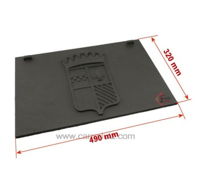 702082  F670637B - Taque décorée de foyer 700 T LA FOYERE "épuisé" voir 702054 103,90 €