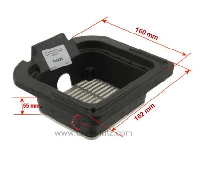 704424  234822 - Pot bruleur ou creuset de foyer pour poele a granulé Edilkamin  99,40 €