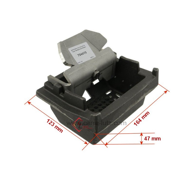 42782005 - Pot bruleur ou creuset de foyer pour poele a granulé Nordica Extraflame 42782005 - Pot bruleur ou creuset de foyer pour poele a granulé Nordica Extraflame