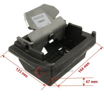 704419 42782005 - Pot bruleur ou creuset de foyer pour poele a granulé Nordica Extraflame 153,40 €