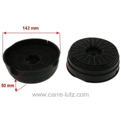 70190026  484000008782 - 2 Filtres de hotte charbon actif modèle 58 Ariston Whirlpool Elica 8,20 €