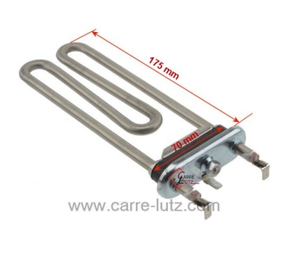 201251  DC47-00006Q - Résistance 2000W de lave linge Samsung  10,20 €