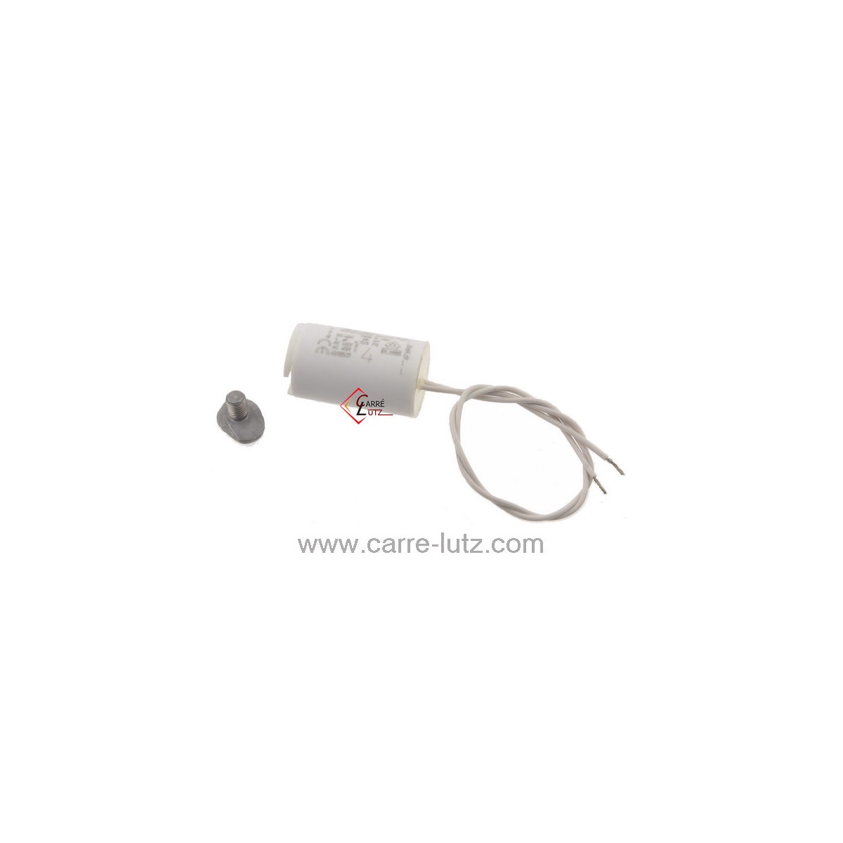 23090106B  Condensateur permanent à fils 4 MF 450V ICAR 4,10 €