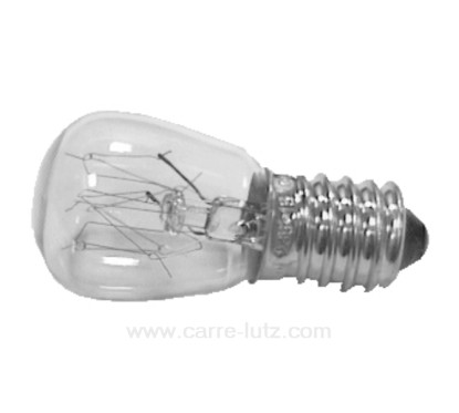 232103  Ampoule de four 300°  E14 15W 2,70 €