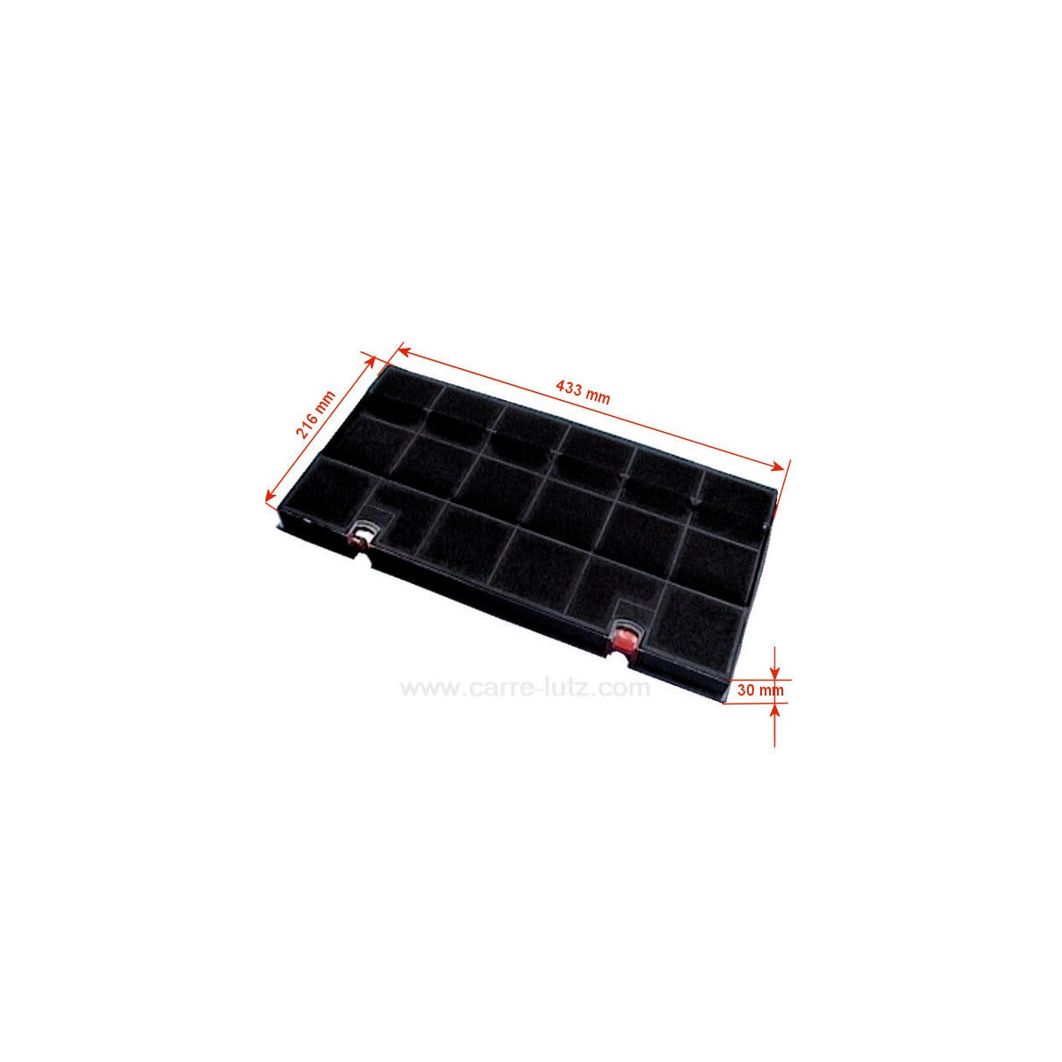 701082  Filtre de hotte anti odeurs au charbon actif Type 150 V2 OU FAT150 13,20 €