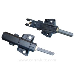 715729  481236248004 - Jeu de 2 charbons moteur de lave linge Brandt 51x9118 Whirlpool Electrolux 5,30 €