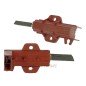 C00196539 - Jeu de 2 charbons moteur de lave linge Indesit Ariston C00047317 