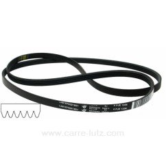 726129  481235818206 - Courroie plate 1236 J4 remplace 1242 J5 Laden Whirlpool  8,00 €