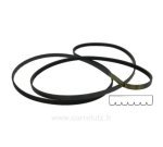 726230  C00116358 - Courroie plate de sèche linge 1991 H8  MAEL de sèche linge Ariston Indesit  11,40 €