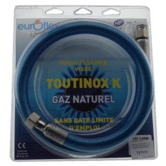 737111  Tuyau pour gaz naturel 1 mt raccords mécaniques sans date limite d’utilisation 33,60 €