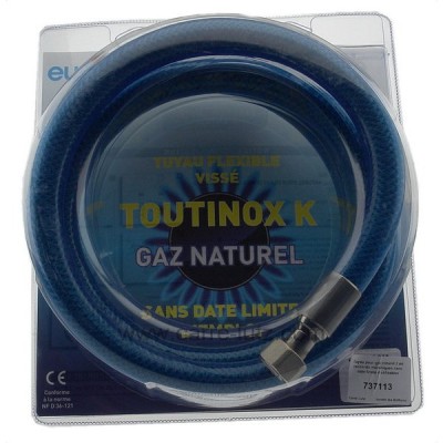 737113 Tuyau pour gaz naturel 2 mt raccords mécaniques sans date limite d’utilisation 38,70 €