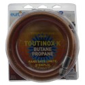 Tuyau pour butane propane 2 mt raccords mécaniques sans date limite d’utilisation