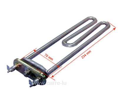 781116  00265961 - Résistance 2000W de lave linge Bosch Siemens  9,40 €