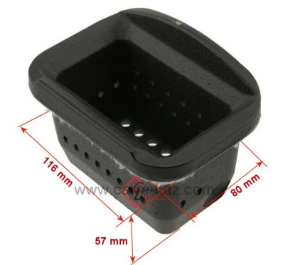 704427  895729050 - Pot bruleur ou creuset de foyer pour poele a granulé Palazzetti  87,60 €
